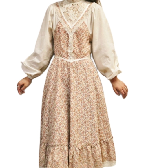 Gunny Sax Dresses & Skirts - VTG 1970s GUNNE SAX Prairie Cottage Core Dress Size 7